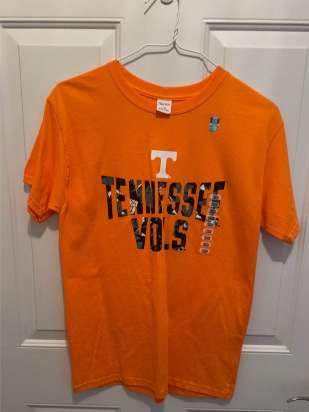Hanes Orange Tennessee Volunteers Short-Sleeve Tee